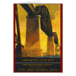 Castleton Cut-Off New York Central Lines Greeting Cards