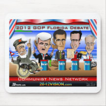Castro Florida Debate Mouse Pad