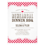 Casual BBQ Rehearsal Dinner Invitations