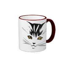 Cat Art Design Mugs