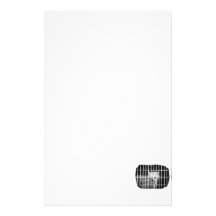 Cat behind bars with mouth open mean kitty stationery