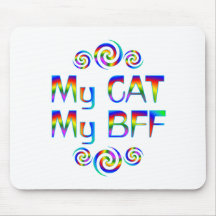 Cat BFF Mousepad