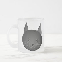 Cat. Cute black kitty. Coffee Mug