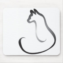 Cat Design Mousepad