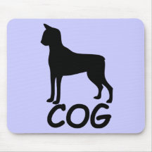 Cat + Dog = Cog Mousepads