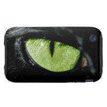Cat eye tough iPhone 3 cases