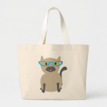 Cat in Glasses Bag