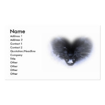 Cat In Heart Business Card