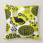 Cat in the Garden pillows