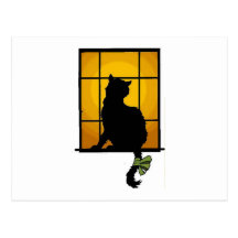 Cat in the Window Post Cards