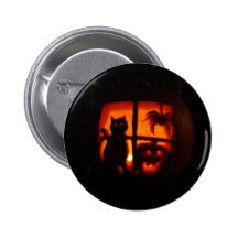 Cat in window! button