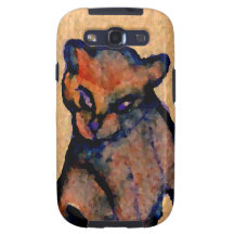 Cat-itude Cat Art Catness Attitude of Cats Galaxy SIII Case