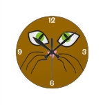 Cat Lovers Cat Face  Clock