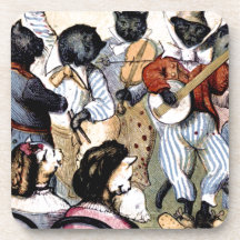 Cat Musicians Coasters