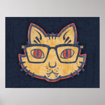Cat Nerd Posters
