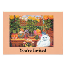 Cat Party Invitation