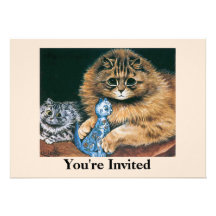 Cat Party Invitation