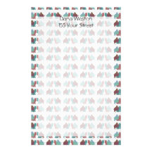 Cat Pattern Stationery