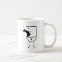 Cat Pooper Coffee Mugs