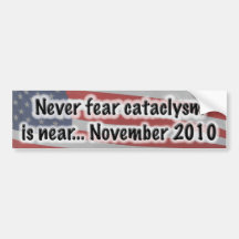 Cataclysm sticker bumper stickers