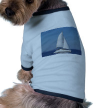 Catamaran Catchup Dog Tee