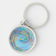 Catch a Wave Key Chain