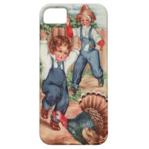 Catching The Thanksgiving Day Turkey iPhone 5 Case