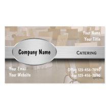 Catering Business Cards
