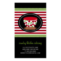 Catering Business Cards