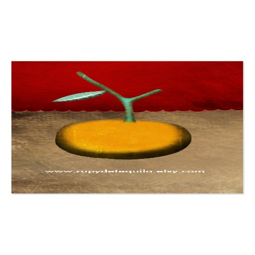 Catering gourmet food business card