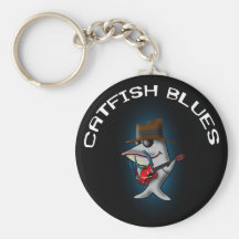 Catfish Blues Key Chain