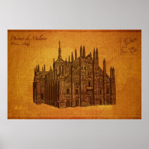 Cathedrals: Duomo di Milano, Milan Poster