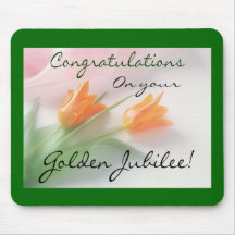 Catholic Nun "Golden Jubilee" Cards & Gifts Mousepads
