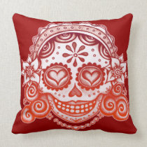 Catrina Sugar Skull Lady & Gentleman Pillow pillows