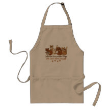 Cats are like potato chips apron