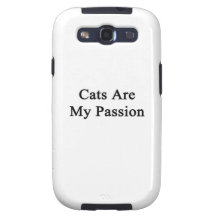 Cats Are My Passion Samsung Galaxy S3 Covers
