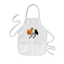 Cats At Play Aprons