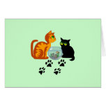 Cats At Play Cards