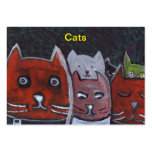 (Cats business cards)
