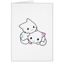 Cats in Love Card
