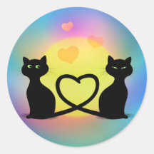 Cats In Love Stickers
