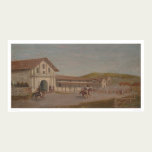 Cattle drove at Mission Dolores, Calif. (1243) posters