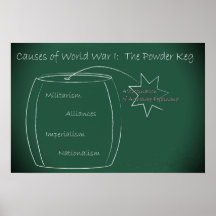 Causes of WWI Academic Poster