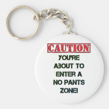 Caution! Key Chain