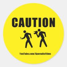 CAUTION Sticker 2