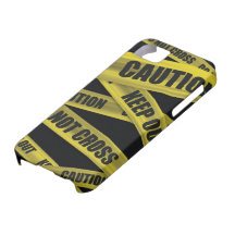 Caution Tape iPhone 5 Case