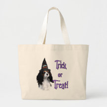 Cavalier King Charles Spaniel Trick Canvas Bag