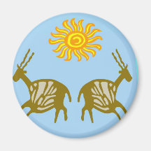Cave Painting Refrigerator Magnets