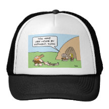 caveman midnight drag hair dating mesh hat