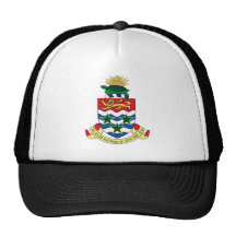 Cayman Islands Coat of Arms Mesh Hats